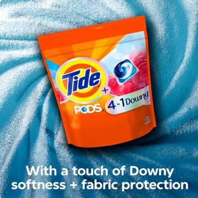 Main image of Tide PODS Laundry Detergent Pacs with a Touch of Downy Freshness, 3X Cleaning Power, 11 Count
