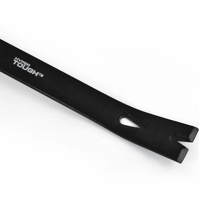 Alt view image 3 of 6 - Hyper Tough 15-Inch Utility Pry Bar, Nail Puller & Crowbar, Drop Forged Heat-Treated Carbon Steel
