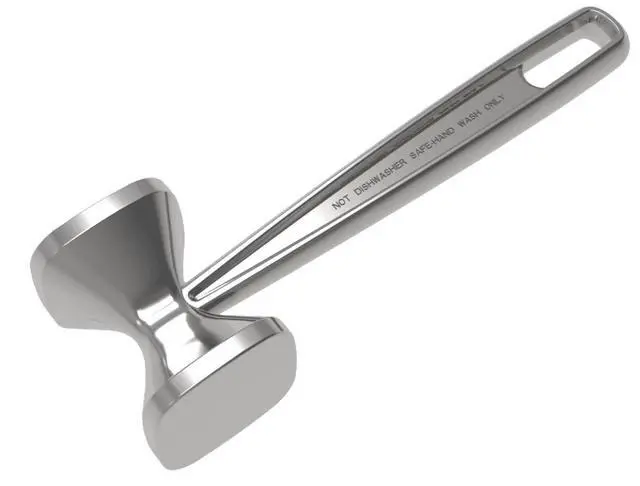 Alt view image 2 of 5 - Mainstays Meat Tenderizer,Aluminium Heavy Duty Mallet Kitchen Tool for Chicken Pounder, Steak Pork