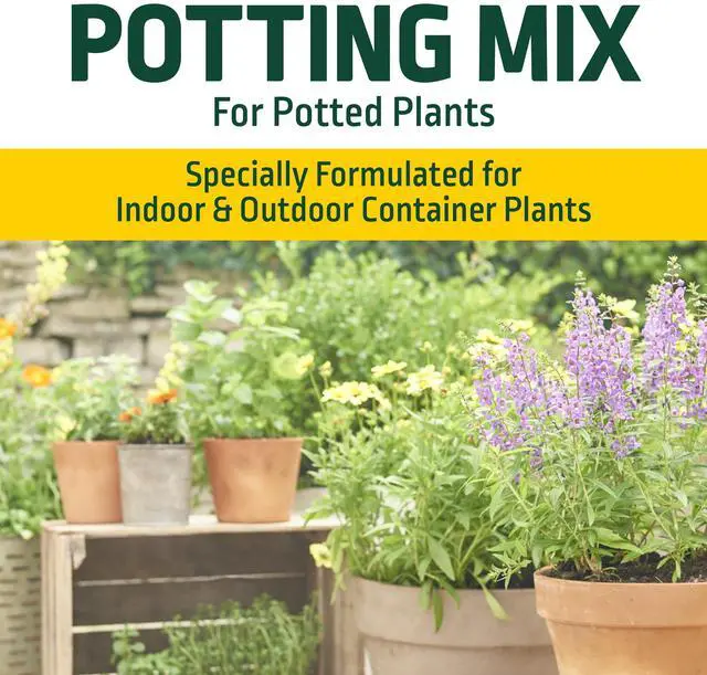 Alt view image 2 of 6 - Expert Gardener Potting Mix for Potted Plants, 1 Cu. Ft., Indoor and Outdoor Soil