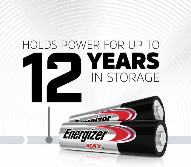 Alt view image 5 of 7 - Energizer AA Batteries, MAX Double AA Battery Alkaline, 4 Count