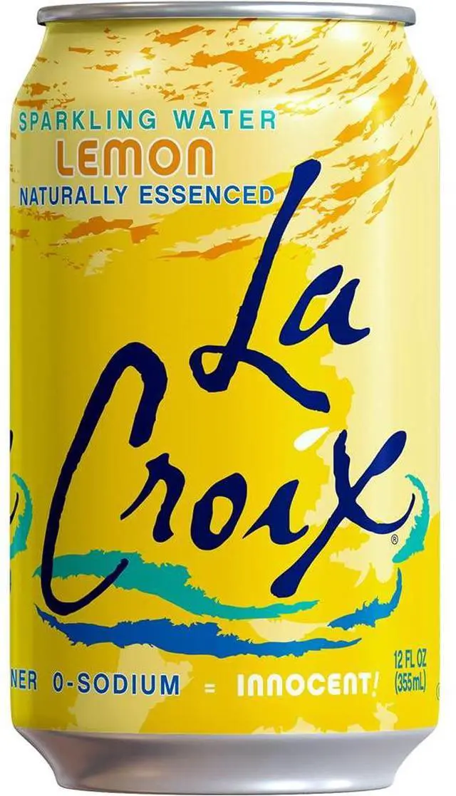 Alt view image 4 of 5 - La Croix Sparkling Water, Lemon 8pk, 12 Fl Oz (pack of 8)