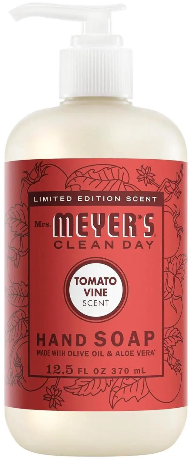 Main image of MRS. MEYER'S CLEAN DAY Hand Soap, Tomato Vine Scent, 12.5 Fl Oz Bottle