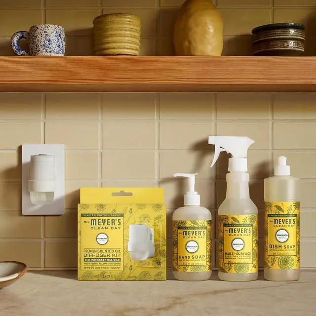 Alt view image 2 of 7 - Mrs. MEYER'S CLEAN DAY Liquid Hand Soap, Dandelion Scent, 12.5 Ounce Bottle
