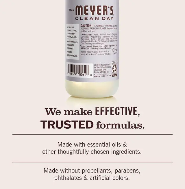 Alt view image 6 of 6 - Mrs. Meyer's Clean Day Room Spray, Lavender, 8 Fl Oz