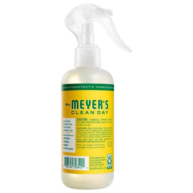 Alt view image 6 of 6 - MRS. MEYER'S CLEAN DAY Room Spray, Honeysuckle Scent, 8Fl Oz Bottle