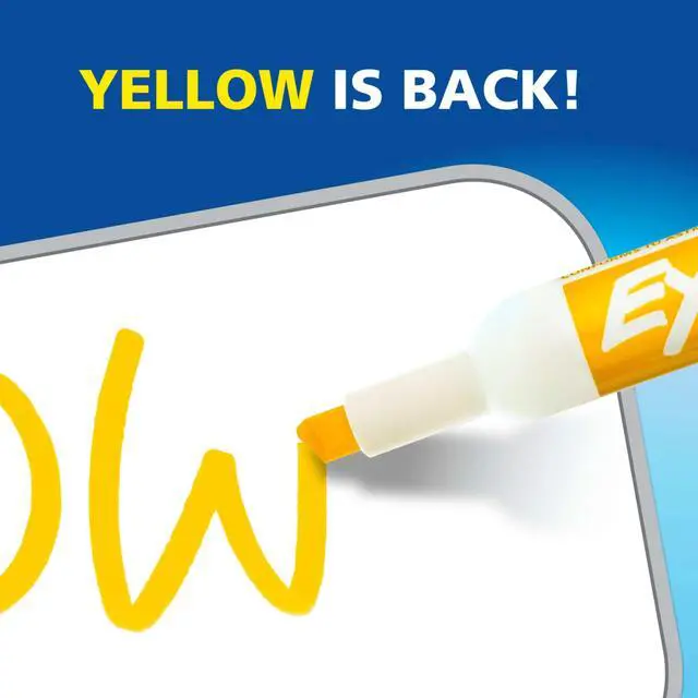 Alt view image 4 of 6 - EXPO Dry Erase Markers, Chisel Tip, Assorted Colors, Low Odor Ink, 12 Count