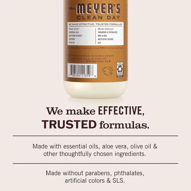 Alt view image 5 of 7 - Mrs. Meyer's Clean Day Hand Soap, Acorn Spice Scent, 12.5 Fl Oz