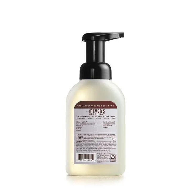 Alt view image 3 of 5 - Mrs. Meyer's Clean Day Foaming Hand Soap, Lavender Scent, 10Ounce Bottle