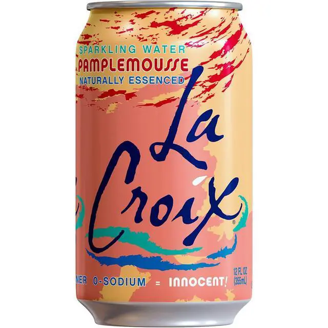 Alt view image 6 of 6 - La Croix Sparkling Water Grapefruit, 12 Fl Oz, Pack of 12