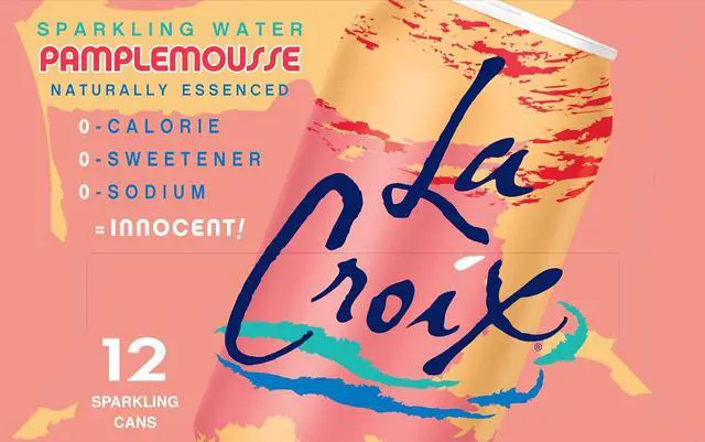 Alt view image 4 of 6 - La Croix Sparkling Water Grapefruit, 12 Fl Oz, Pack of 12