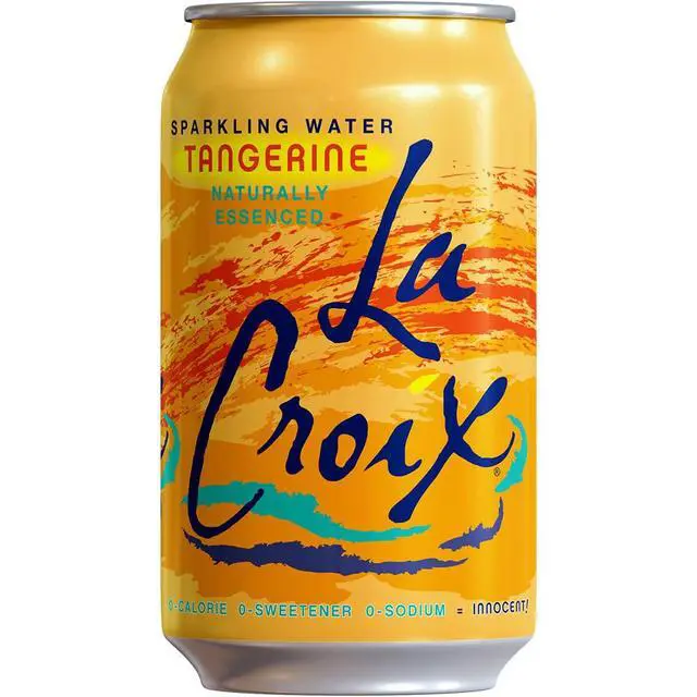 Alt view image 3 of 6 - La Croix Sparkling Water, Tangerine, 12 Fl Oz, 8 Pack