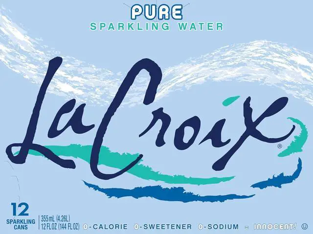 Alt view image 3 of 4 - La Croix Pure Sparkling Water, 12 Fl Oz, 12-Pack