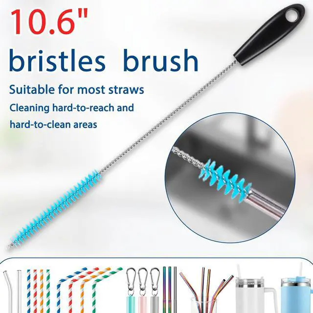 Alt view image 6 of 6 - Bottle Brush Cleaner Kit, Water Bottle Washer and Cup Scrubber Brush Set
