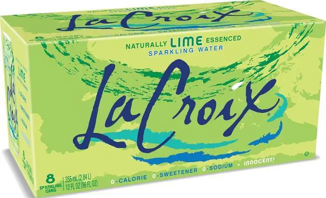 Main image of La Croix Lime Sparkling Water, 12 fl oz (Pack of 8)