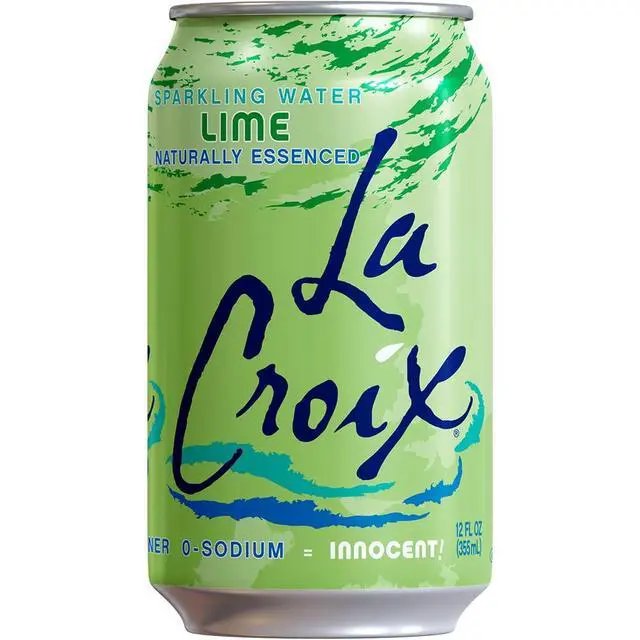 Alt view image 3 of 6 - La Croix Lime Sparkling Water, 12 fl oz (Pack of 8)