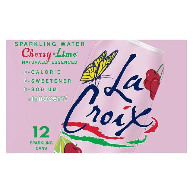 Alt view image 5 of 6 - La Croix Water Sparkling Cherry Lime, 12fl oz, 12Pack