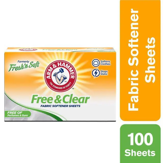 Alt view image 3 of 6 - ARM & HAMMER Fabric Softener Dryer Sheets, 100 Count