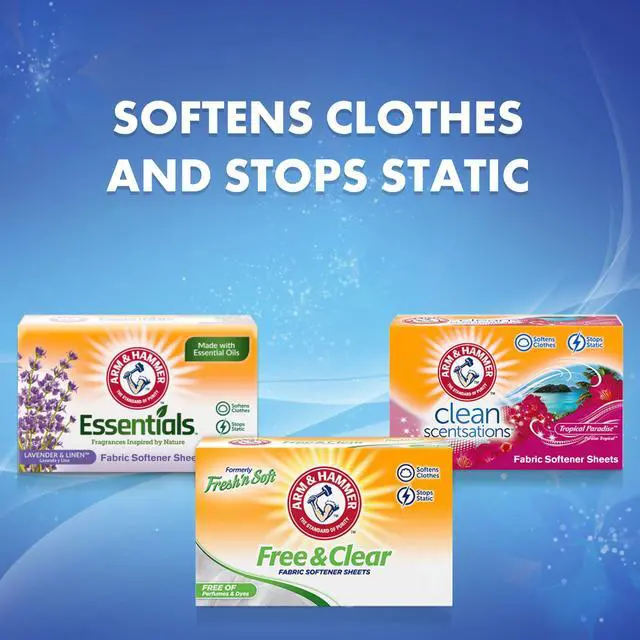 Alt view image 2 of 6 - ARM & HAMMER Fabric Softener Dryer Sheets, 100 Count