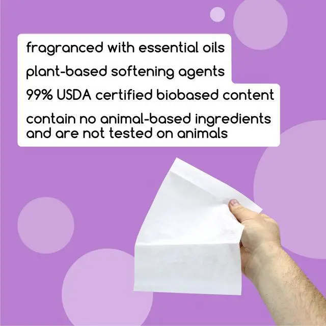 Alt view image 6 of 6 - Beyond Fabric Softener Sheets Lavender Scent 80 Sheets