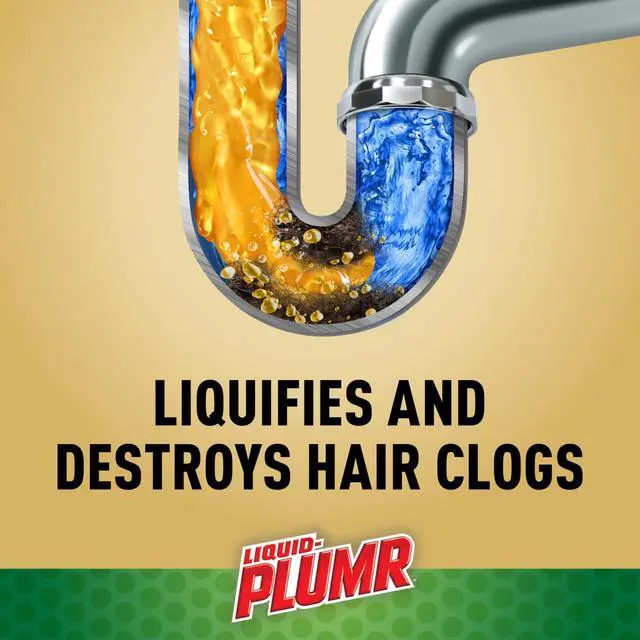 Alt view image 6 of 6 - Liquid-Plumr Pro-Strength Hair Eliminator Gel Clog Remover, 16 fl. oz. Bottle, Safe for All Septic Systems and Pipes