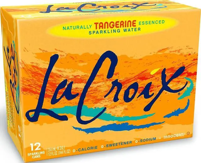 Main image of La Croix Sparkling Water Tangerine 12Fl Oz Pack of 12