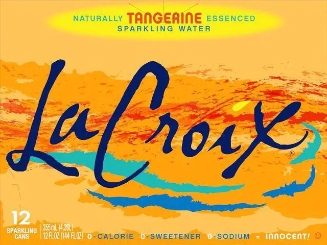 Alt view image 4 of 6 - La Croix Sparkling Water Tangerine 12Fl Oz Pack of 12