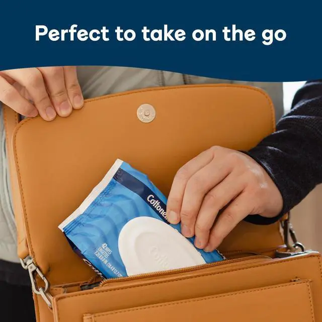 Alt view image 2 of 6 - Cottonelle XL Flushable Wipes, 2 Packs of 45 Wipes