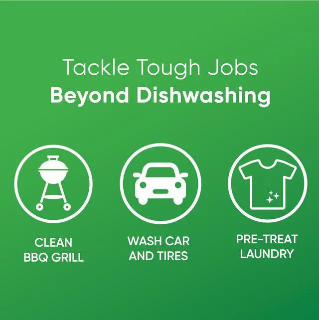 Alt view image 3 of 7 - Palmolive Ultra Strength Liquid Dish Soap, 32.5fl oz, Cuts Grease and Grime, No Soaking Needed, Powerful on Plastics, Bottle