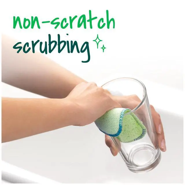 Alt view image 3 of 6 - Scotch-Brite Dobie Scrub & Wipe Cloths Non-Scratch Scrubbing 2 Pack