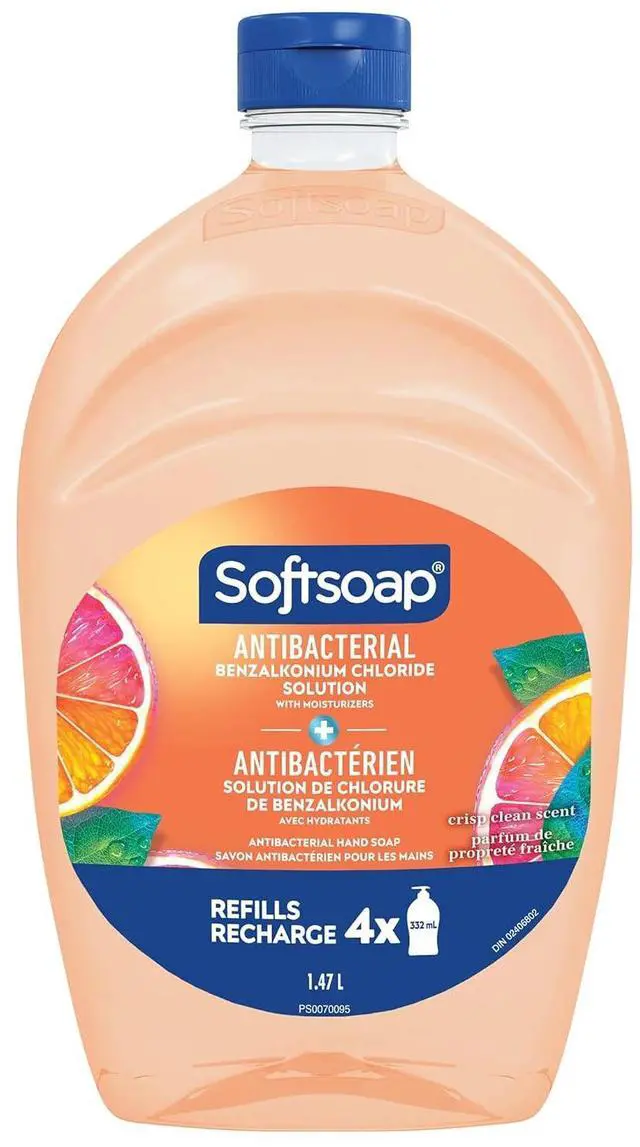 Main image of Softsoap Antibacterial Hand Soap Refill 50oz Crisp Clean Scent