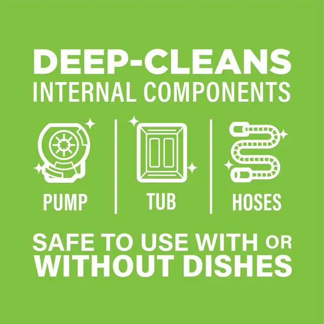 Alt view image 3 of 5 - Affresh Dishwasher Cleaner, Mess-Free Deep-Cleaning Tablet, 6 Month Supply