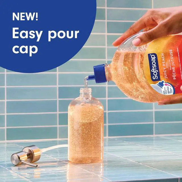Alt view image 5 of 7 - Softsoap Liquid Hand Soap Refill, Juicy Peach Scent, 50 fl oz