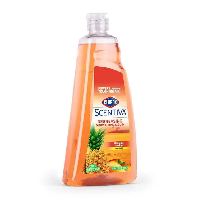 Alt view image 3 of 3 - Clorox Scentiva Liquid Dish Soap, Hawaiian Sunshine Scent, 26 Fl Oz