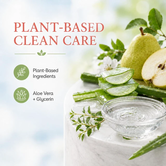 Alt view image 5 of 7 - Ginger Lily Farms Botanicals Liquid Dish Soap, Apple Pear, 24oz