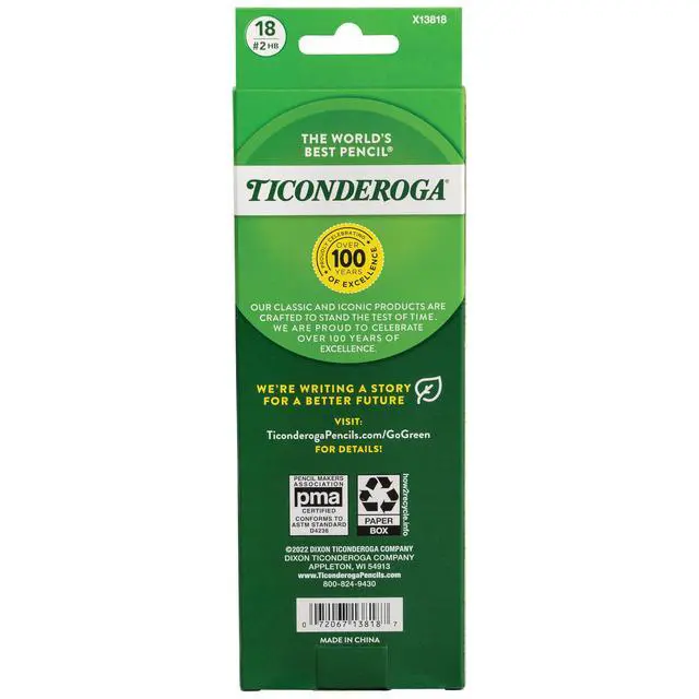 Alt view image 4 of 6 - Ticonderoga Wood-Cased Pencils, Pre-Sharpened