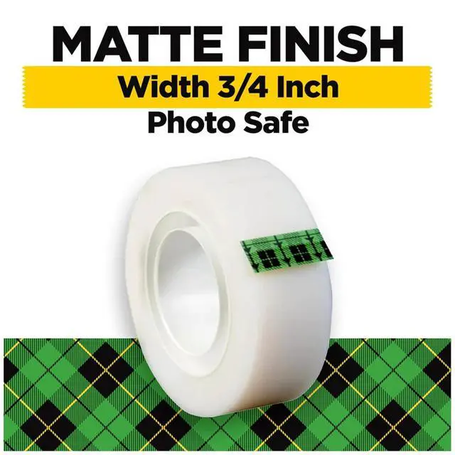Alt view image 6 of 7 - Scotch Magic Tape Invisible, 1 Roll, Home Office and School Supplies