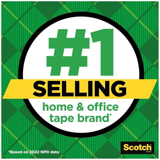 Alt view image 5 of 7 - Scotch Magic Tape Invisible, 1 Roll, Home Office and School Supplies