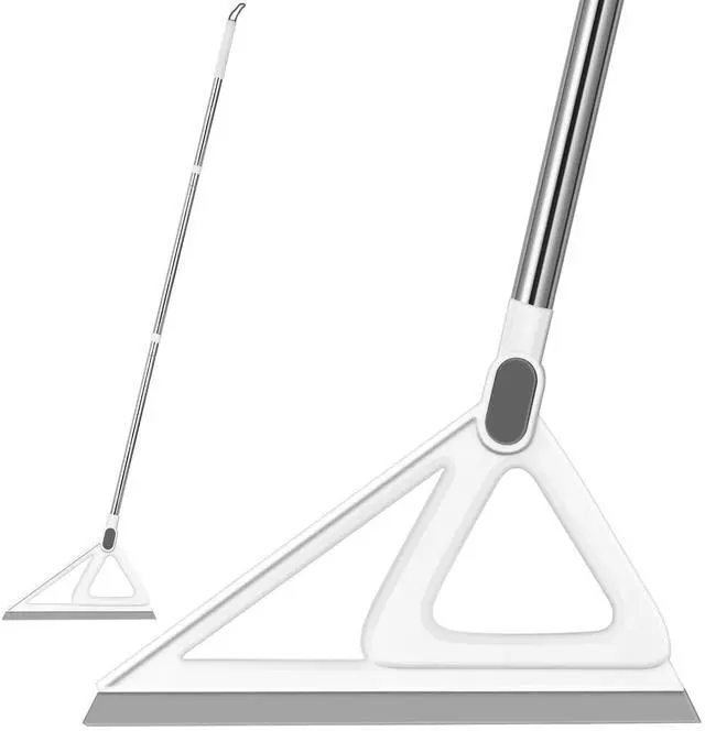 Main image of 54 Inch Rubber Silicone Magic Broom Squeegee for Floor, Window, Glass, Kitchen, Bathroom - Grey