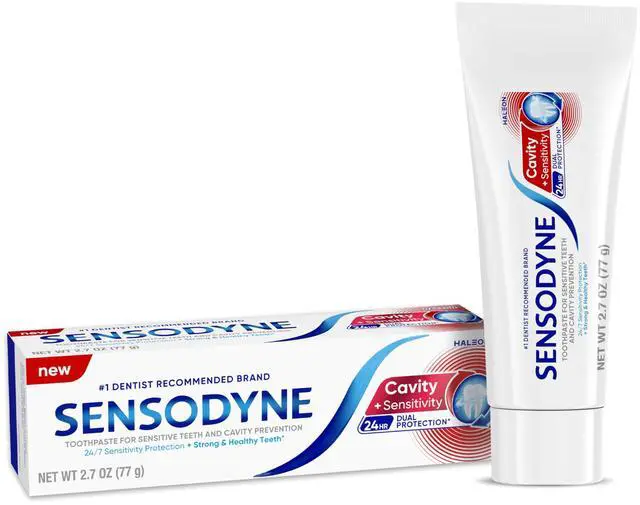 Main image of Sensodyne Cavity + Sensitivity Toothpaste, 2.7oz