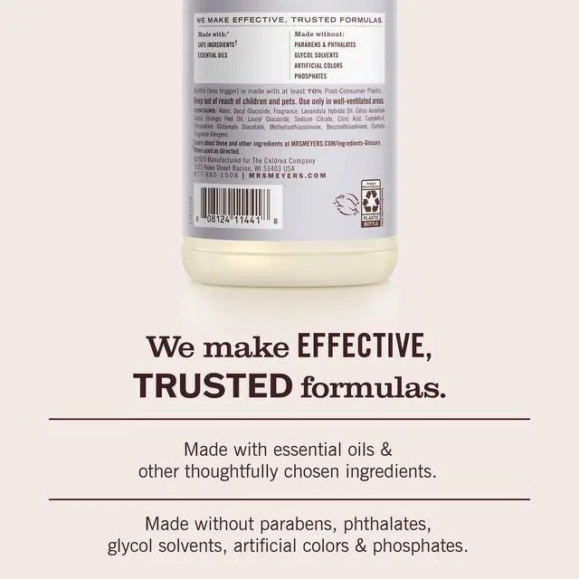 Alt view image 5 of 6 - Mrs. Meyer's Clean Day All-Purpose Cleaner Spray, Lavender, 16 fl oz