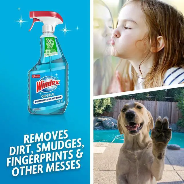 Alt view image 4 of 6 - Windex Original Glass & Window Cleaner Spray Bottle, 23 oz