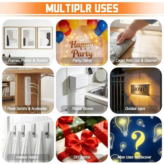 Alt view image 4 of 7 - Heavy Duty Double Sided Tape, 1.18 in x 10 ft