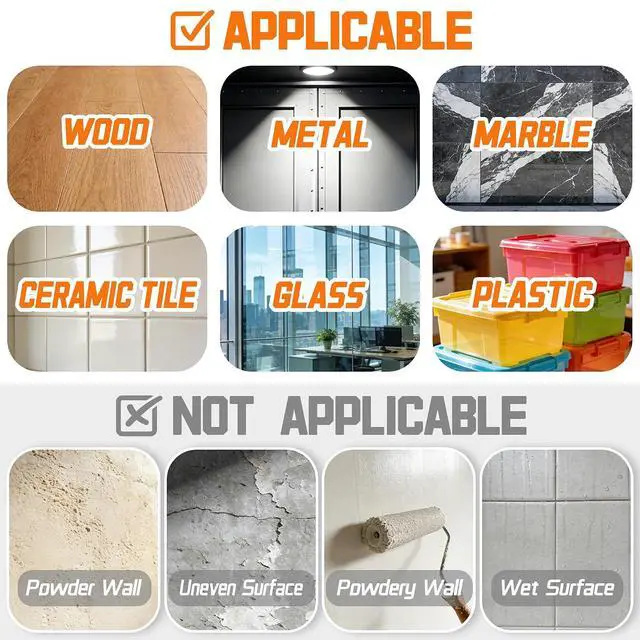 Alt view image 6 of 7 - Heavy Duty Double Sided Tape, 1.18 in x 10 ft
