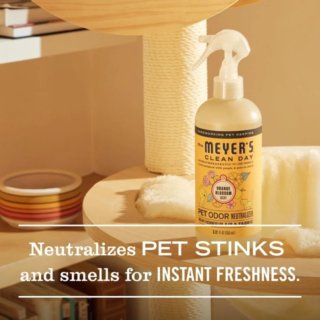Alt view image 5 of 7 - Mrs. Meyer's Clean Day Pet Odor Neutralizer, Orange Blossom Scent, 12oz