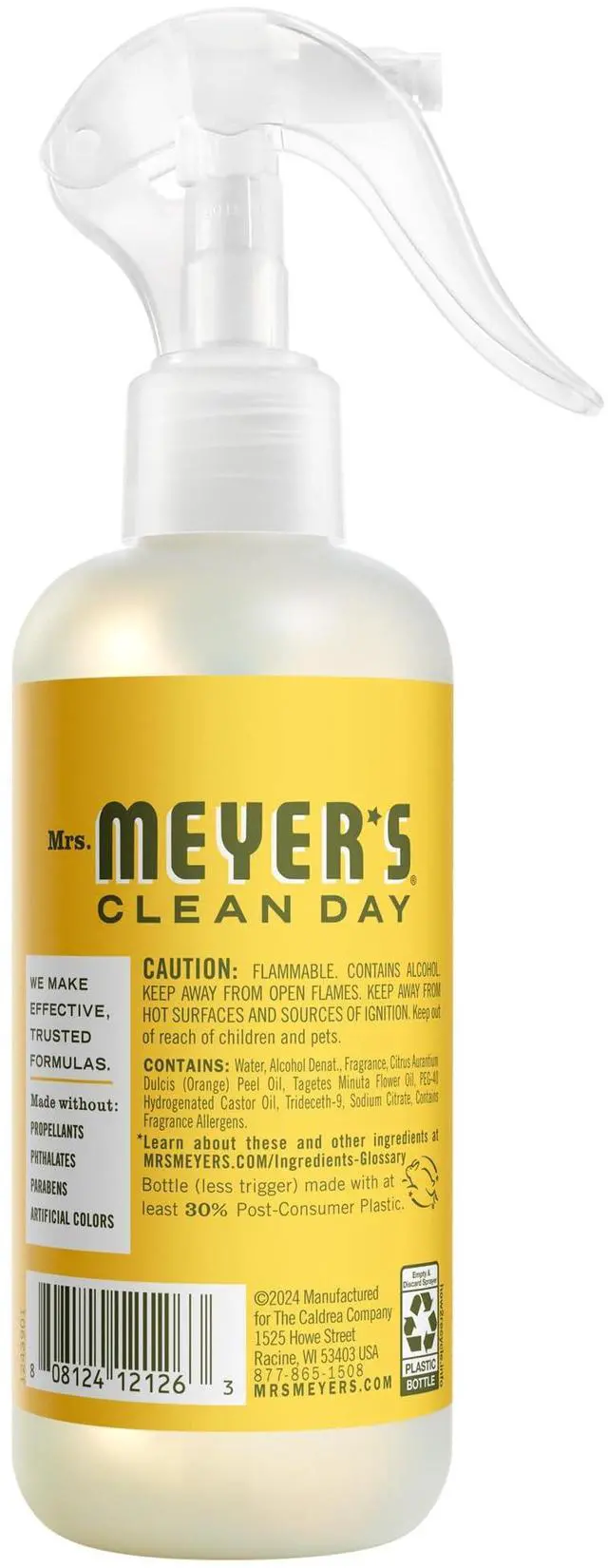 Alt view image 2 of 7 - MRS. MEYER'S CLEAN DAY Room Spray, Dandelion Scent, 8Fl Oz
