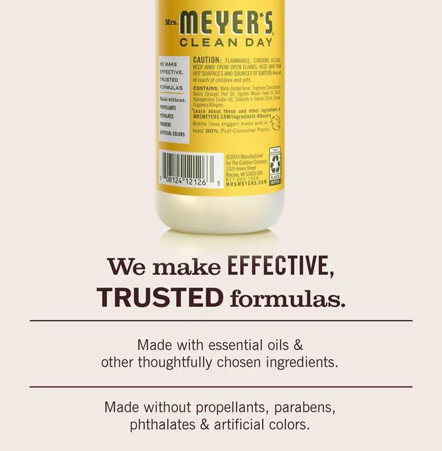 Alt view image 5 of 7 - MRS. MEYER'S CLEAN DAY Room Spray, Dandelion Scent, 8Fl Oz