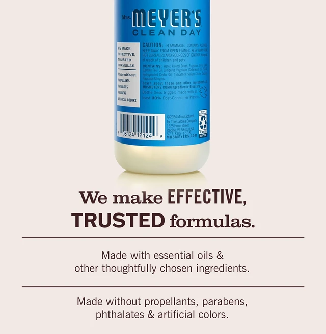 Alt view image 7 of 7 - Mrs. Meyer's Clean Day Room Spray, Blueberry Scent, 8 Fl Oz