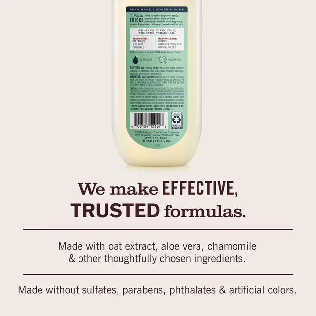 Alt view image 5 of 6 - Mrs. Meyer's Clean Day 3-in-1 Dog Shampoo, Sweet Chamomile, 14oz
