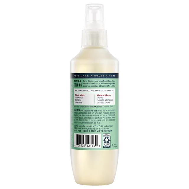 Alt view image 6 of 6 - MRS. MEYER'S Clean Day Dog Deodorizing Spray, Sweet Chamomile Scent, 8oz